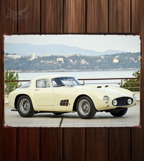 Металлическая табличка Ferrari 410 Berlinetta Speciale Металлическая табличка Ferrari 410 Berlinetta Speciale